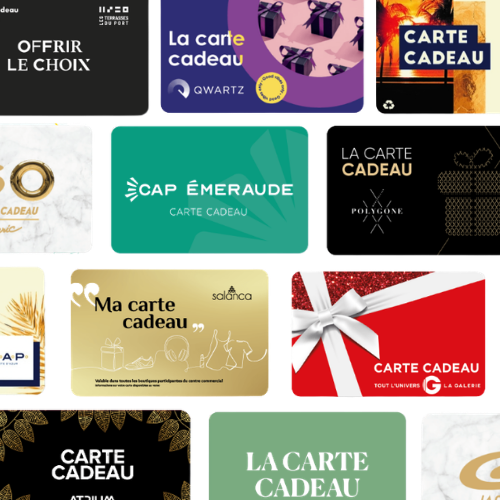 Présentation de cartes cadeaux locales KadoEnjoy